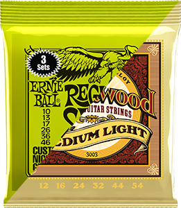Pack of Extra Light Earthwood strings